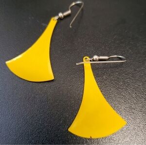 Yellow Earrings